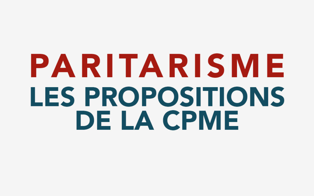 Le paritarisme à la croisée des chemins pour une nouvelle démocratie sociale