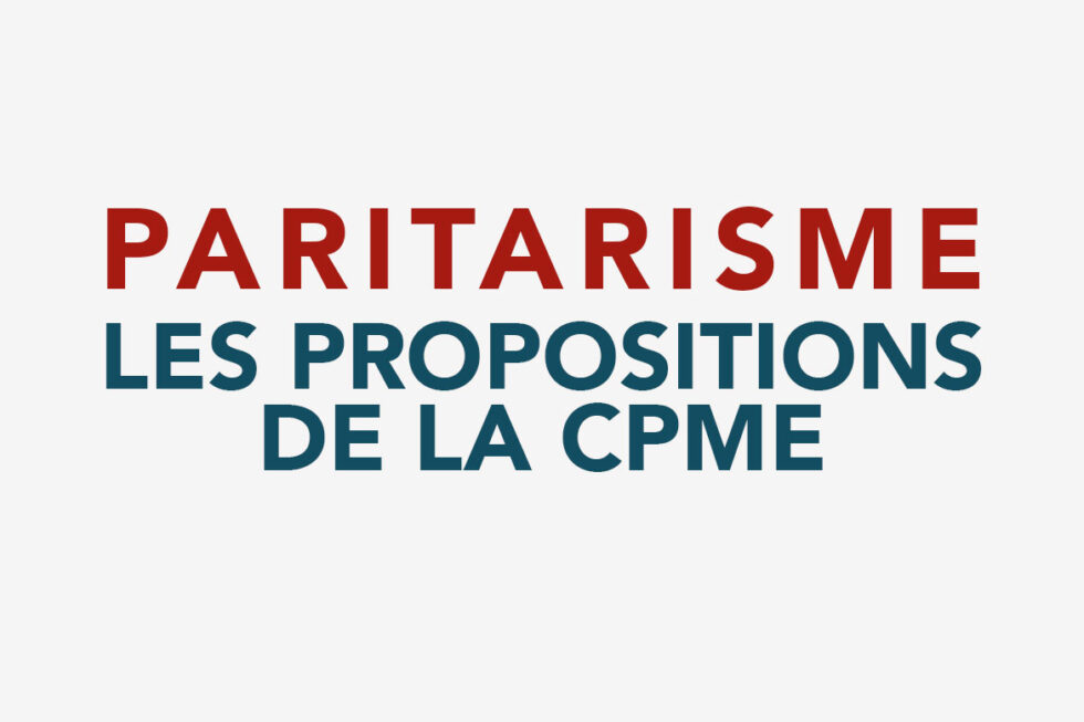 Partisme Le paritarisme à la croisée des chemins pour une nouvelle démocratie