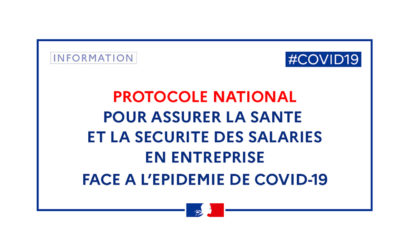 Mise à jour du protocole national en entreprise au 8 décembre
