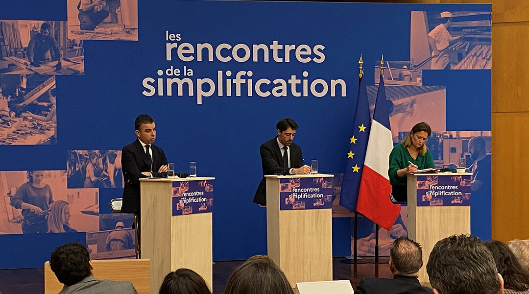 Les rencontres de la simplification : échange avec Olivia Grégoire pour alléger les contraintes administratives des TPE-PME
