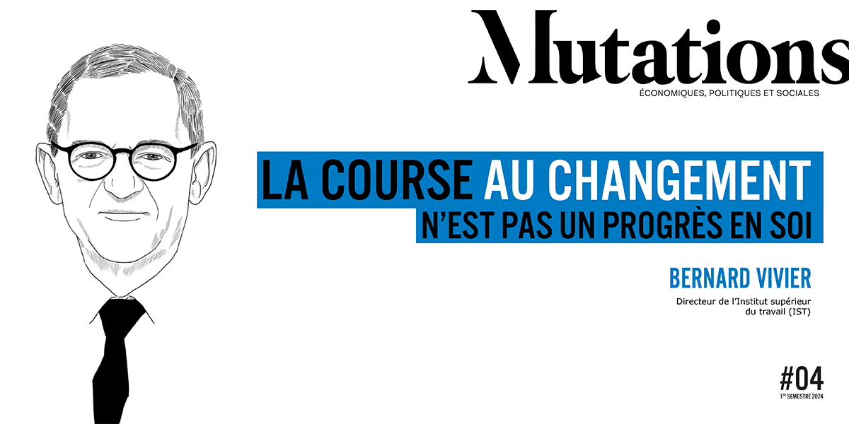 La course au changement n'est pas un progrès en soi