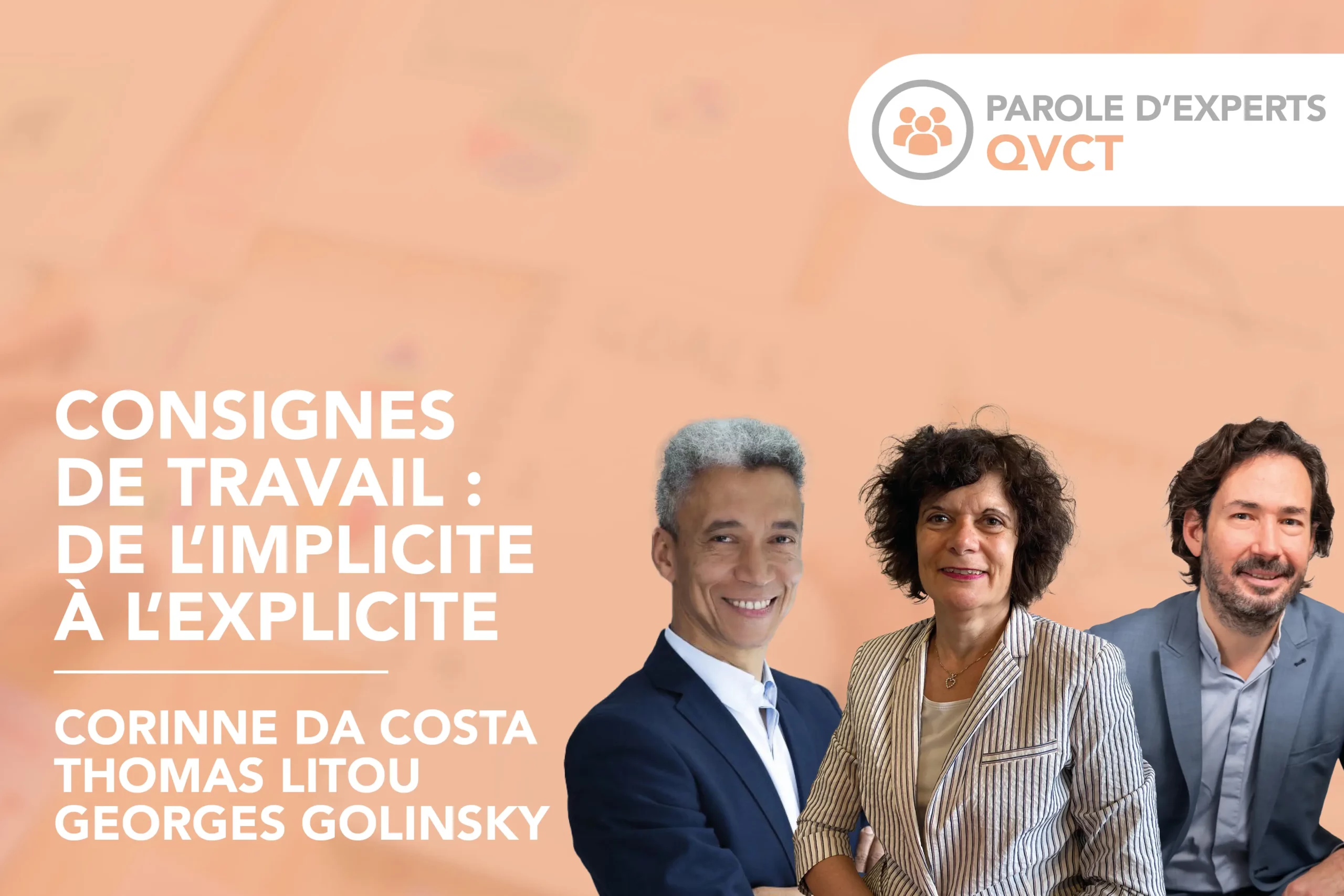 Consignes de travail : de l'implicite à l'explicite