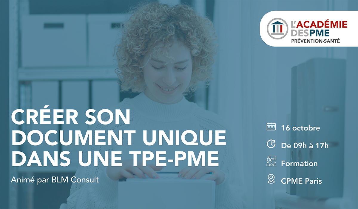 Créer son Document Unique dans une TPE-PME