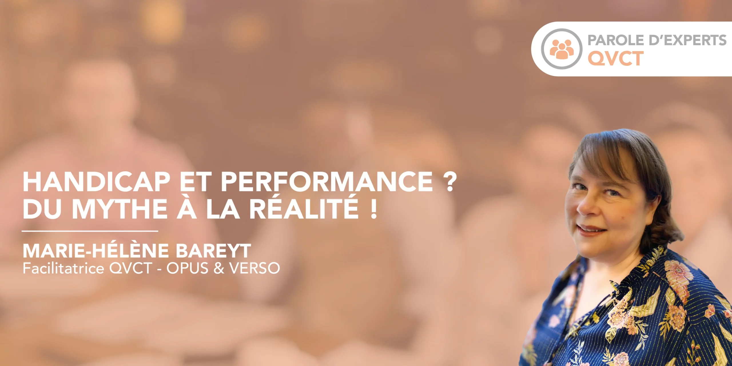 Handicap et performance ? Du mythe à la réalité ! Handicap et performance ? Du mythe à la réalité !