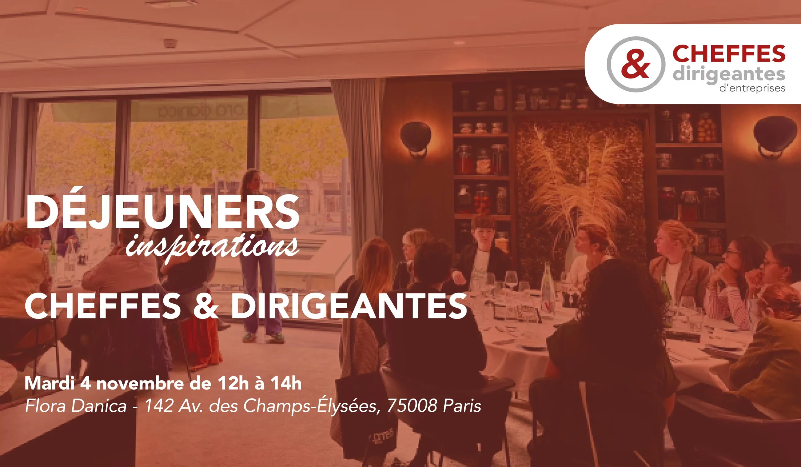 Cheffes & Dirigeantes I Déjeuner inspiration