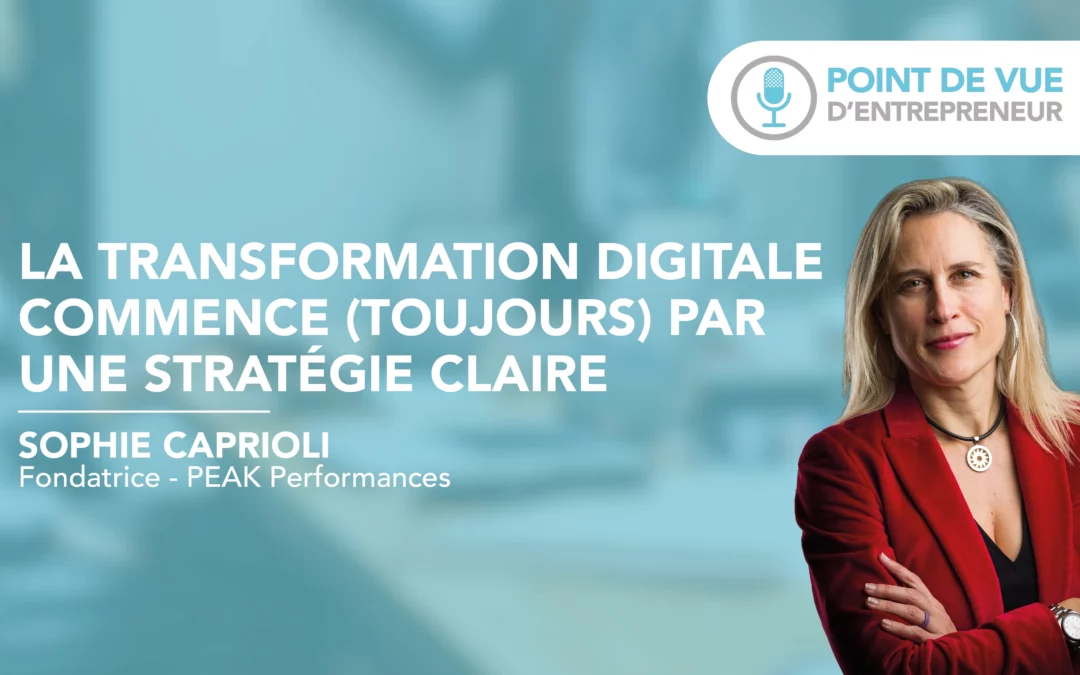 La transformation digitale commence (toujours) par une stratégie claire