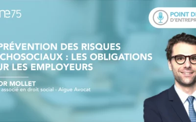 La prévention des risques psychosociaux : les obligations pour les employeurs 