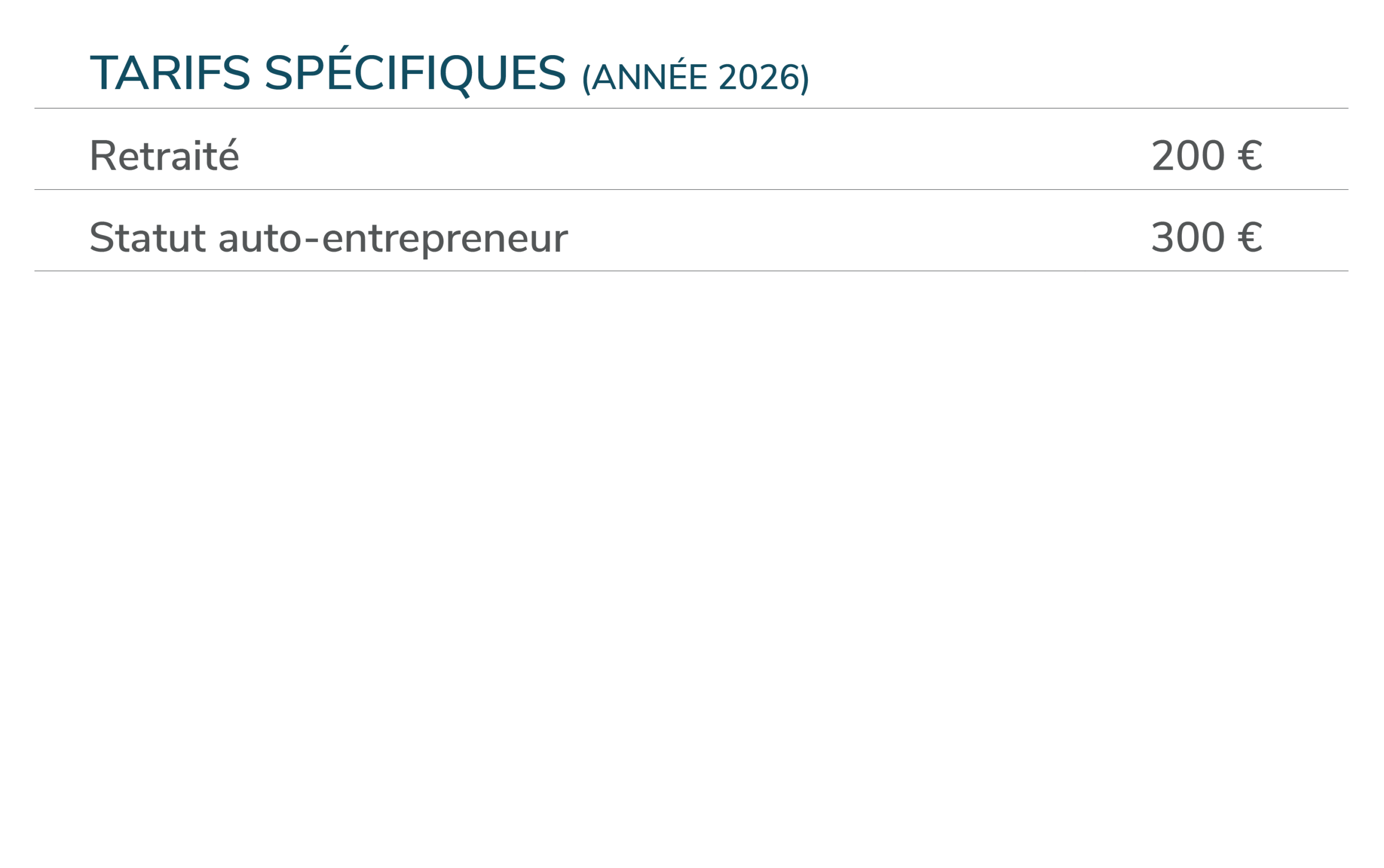 Grille adhésion 2026