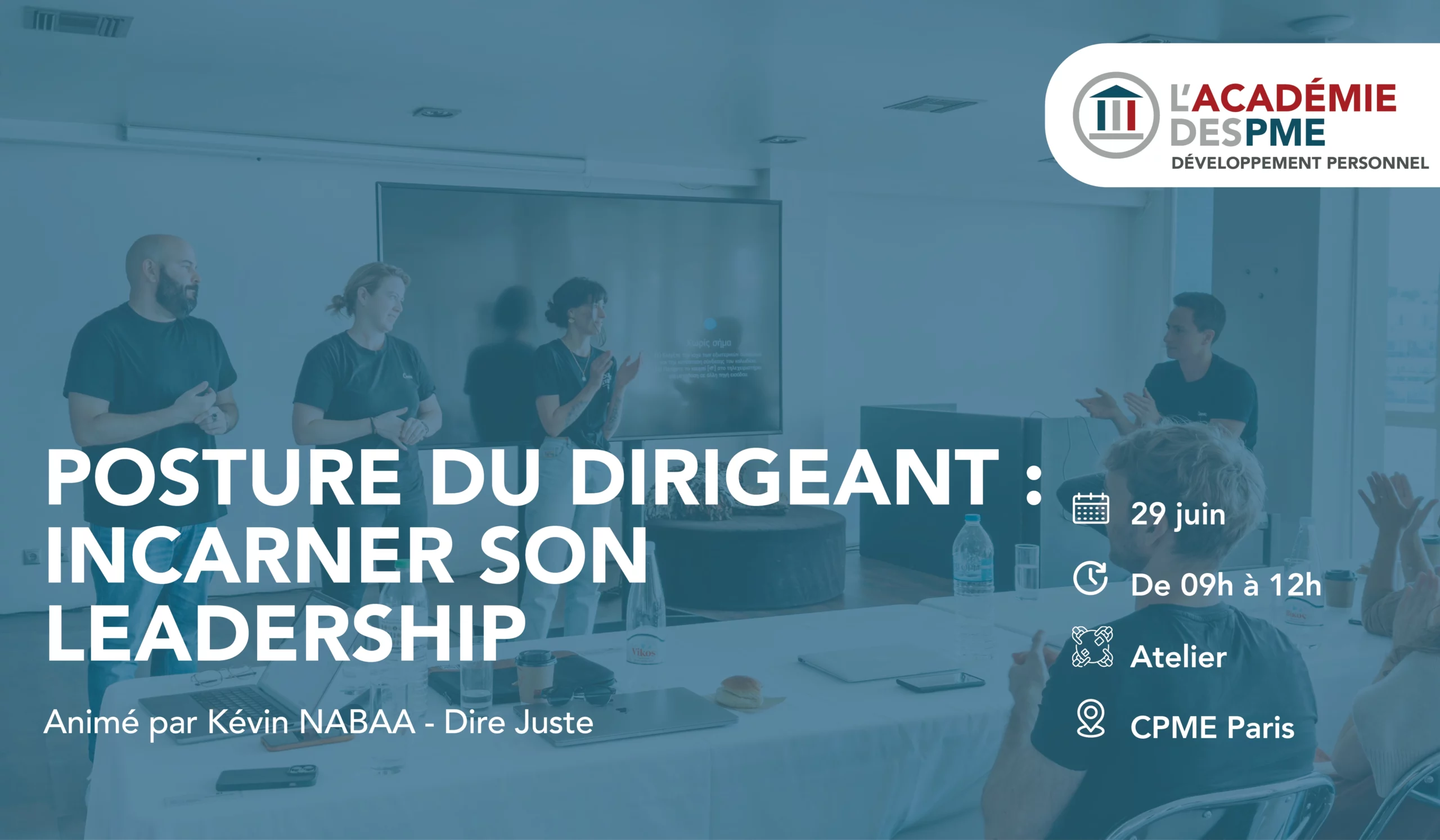 Posture du dirigeant : incarne son leadership