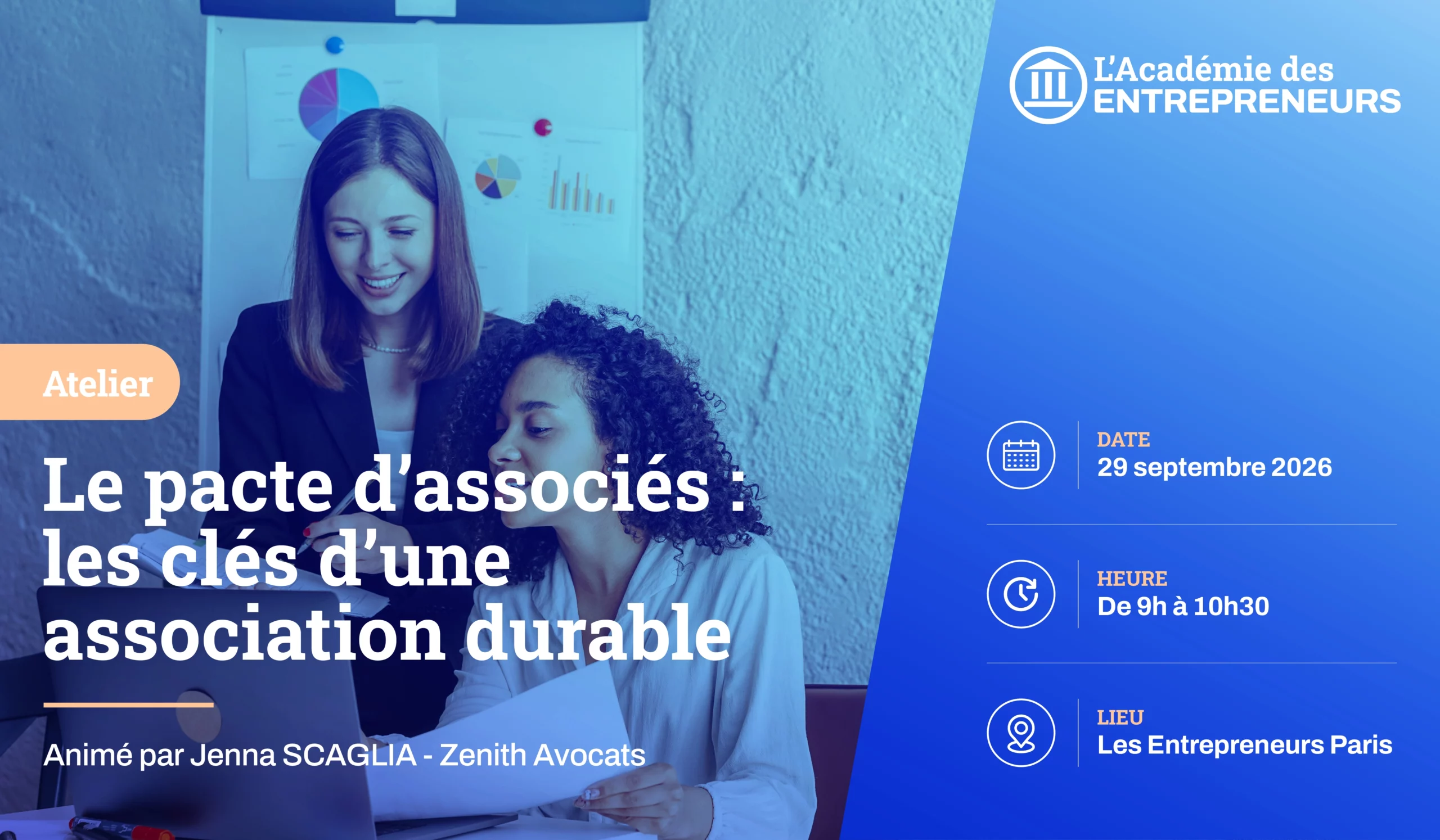 Le pacte d'associés : les clés d'une association durable