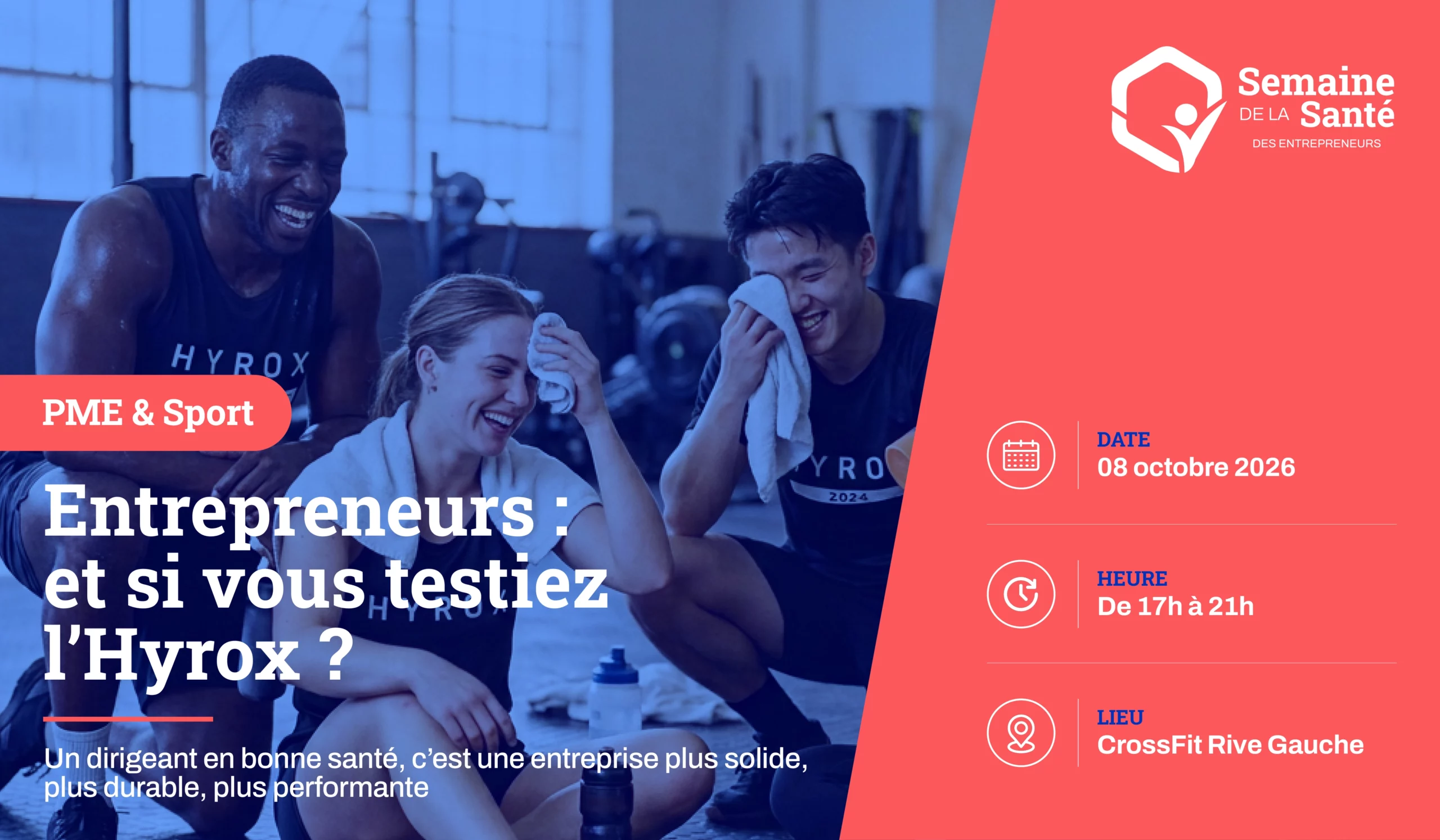Entrepreneurs : et si vous testiez l'Hyrox ?